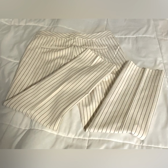 Ann Taylor Factory Signature Ankle Pin Striped Pant - Picture 2 of 9